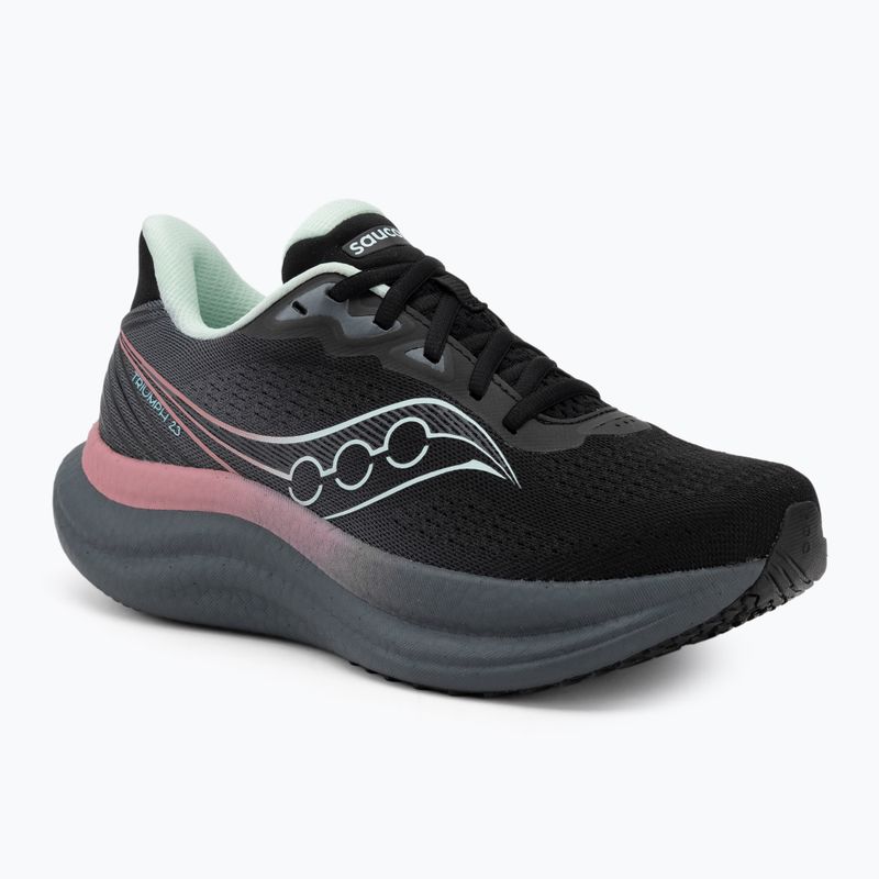Buty do biegania damskie Saucony Triumph 23 black/calm