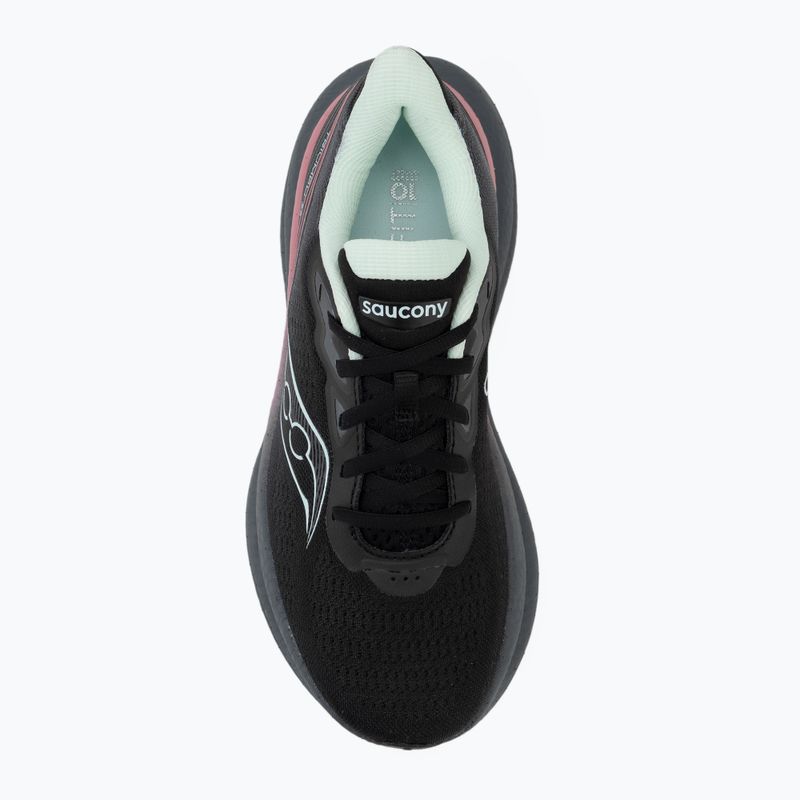 Buty do biegania damskie Saucony Triumph 23 black/calm 5