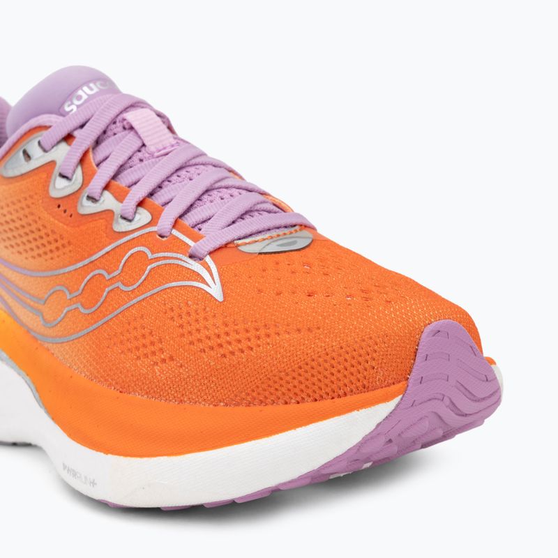 Buty do biegania damskie Saucony Ride 19 fire/orchid 7