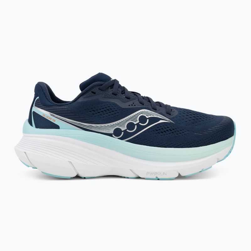 Buty do biegania damskie Saucony Guide 19 navy/aqua 2