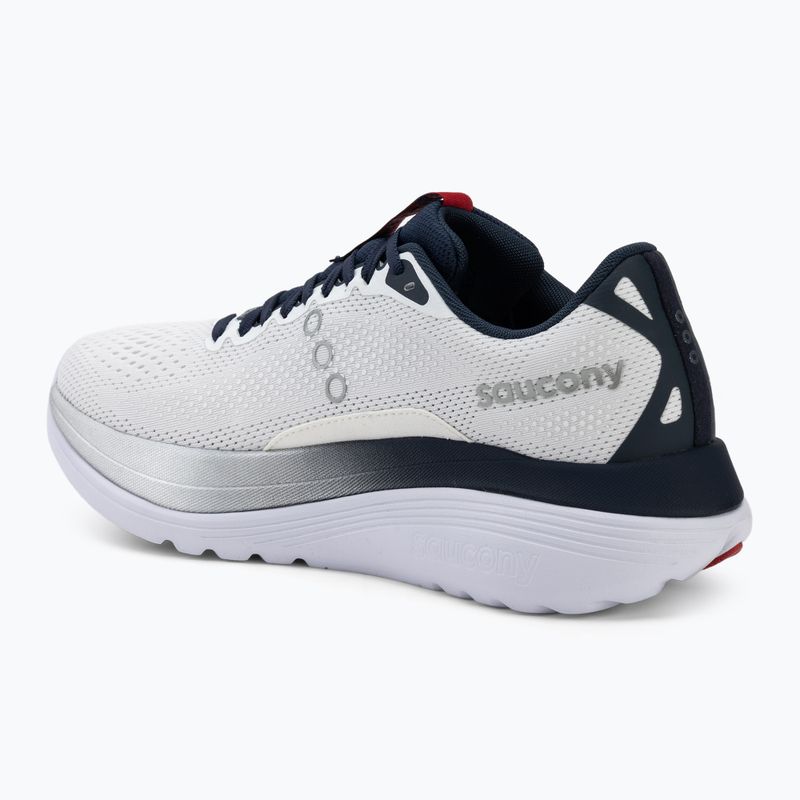 Buty do biegania męskie Saucony Endorphin Trainer white/navy 3