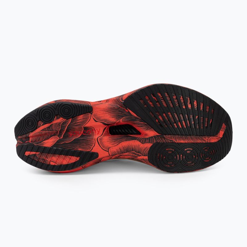 Buty do biegania męskie Saucony Endorphin Speed 5 white/black 4