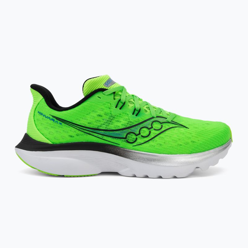Buty do biegania męskie Saucony Kinvara 16 slime/black 2