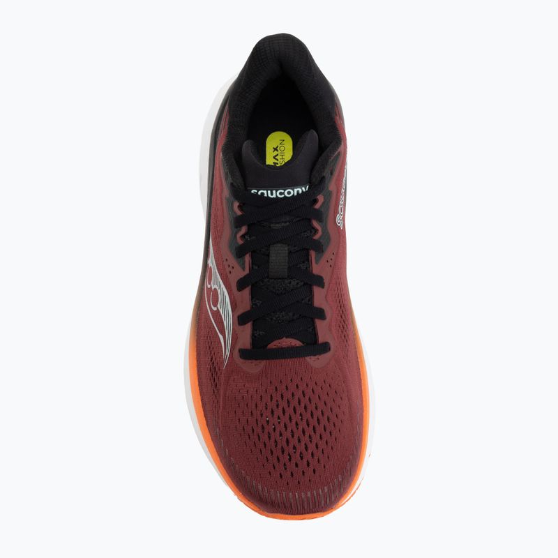 Buty do biegania męskie Saucony Guide 19 crimson/fire 5