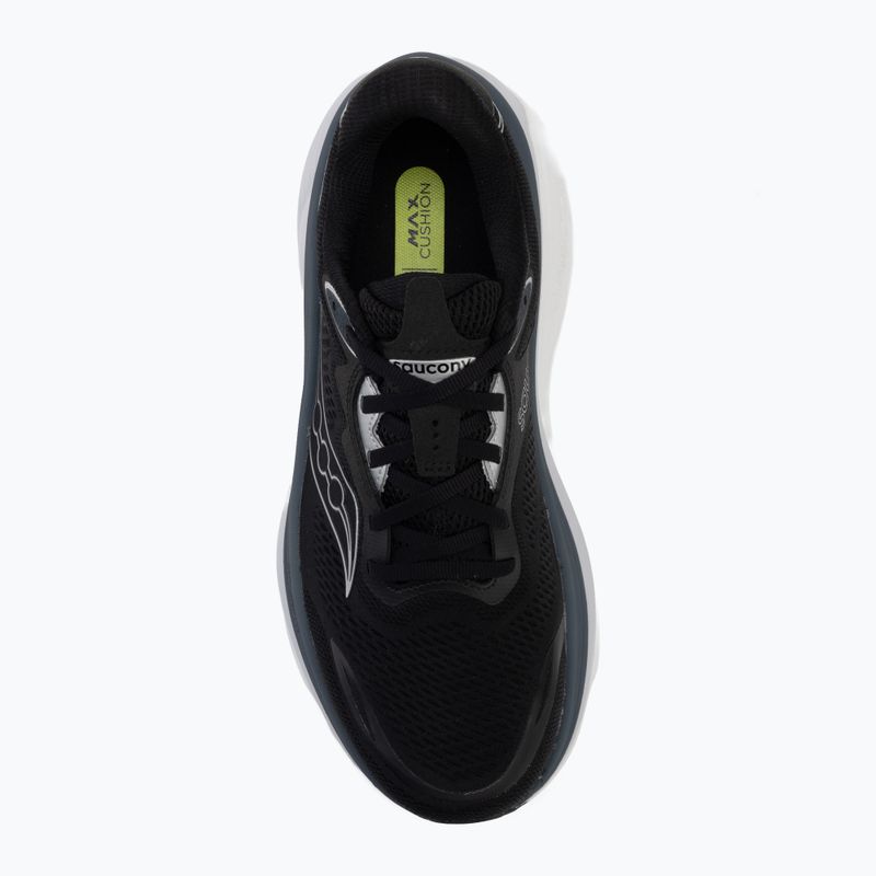 Buty do biegania męskie Saucony Hurricane 26 black/silver 5