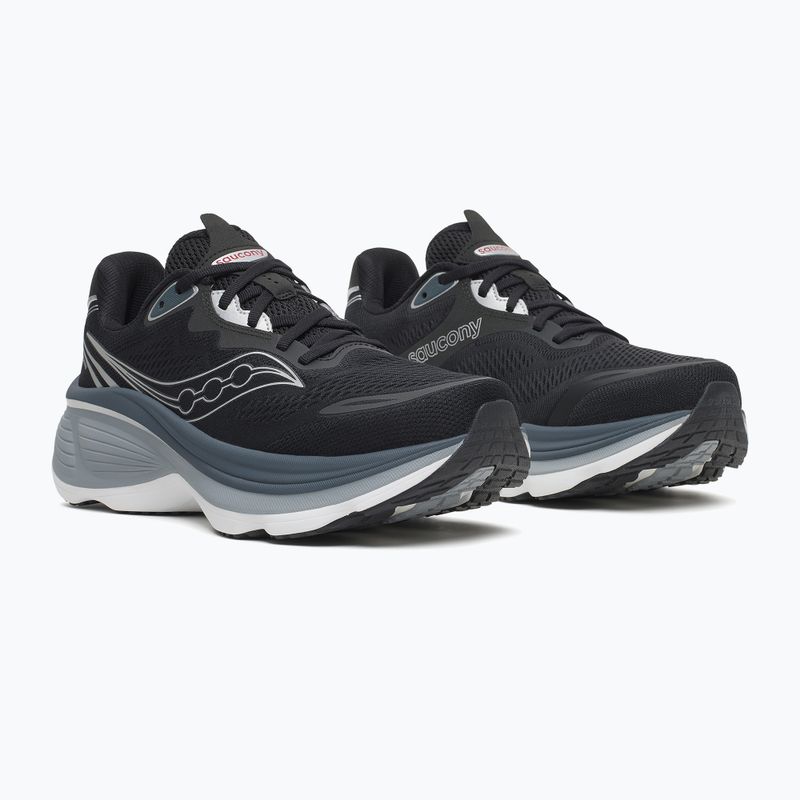 Buty do biegania męskie Saucony Hurricane 26 black/silver 3