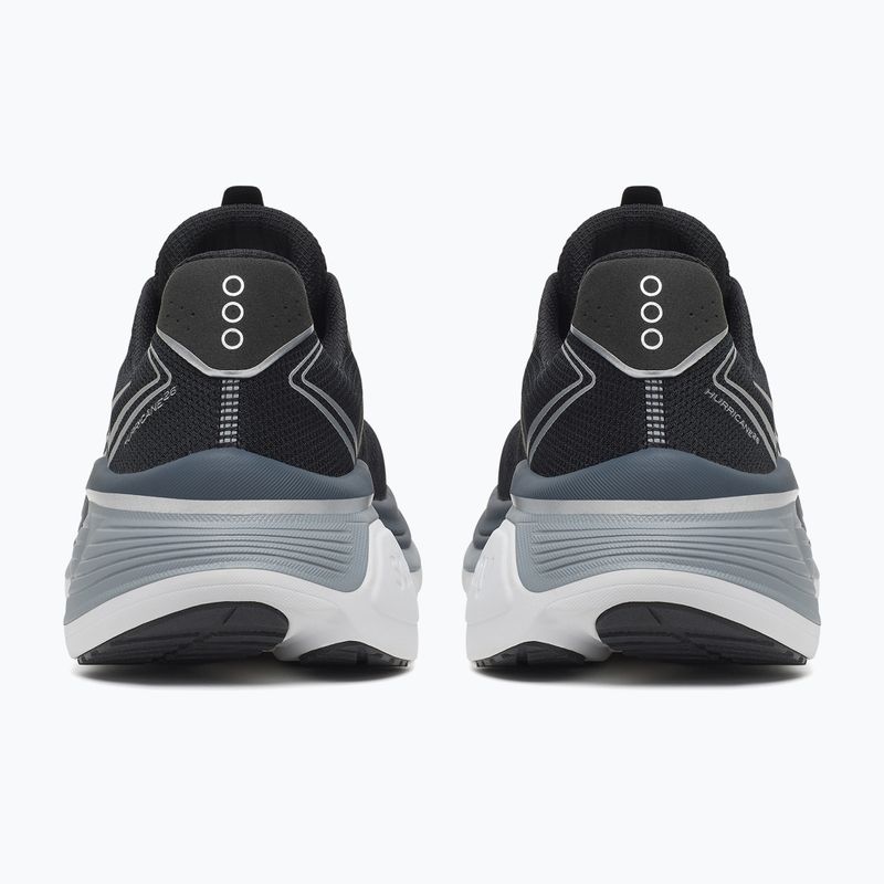 Buty do biegania męskie Saucony Hurricane 26 black/silver 4