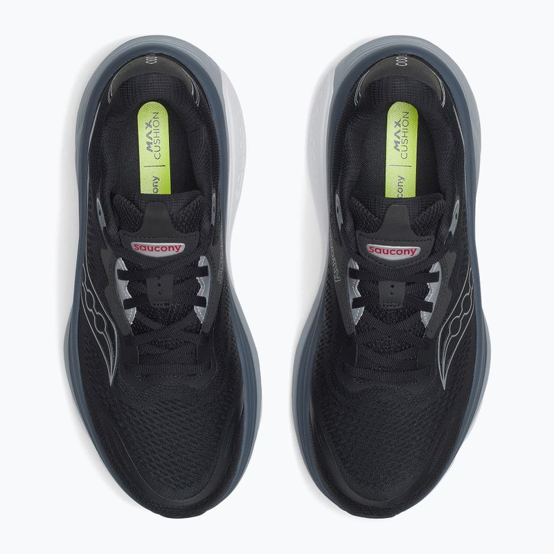 Buty do biegania męskie Saucony Hurricane 26 black/silver 6