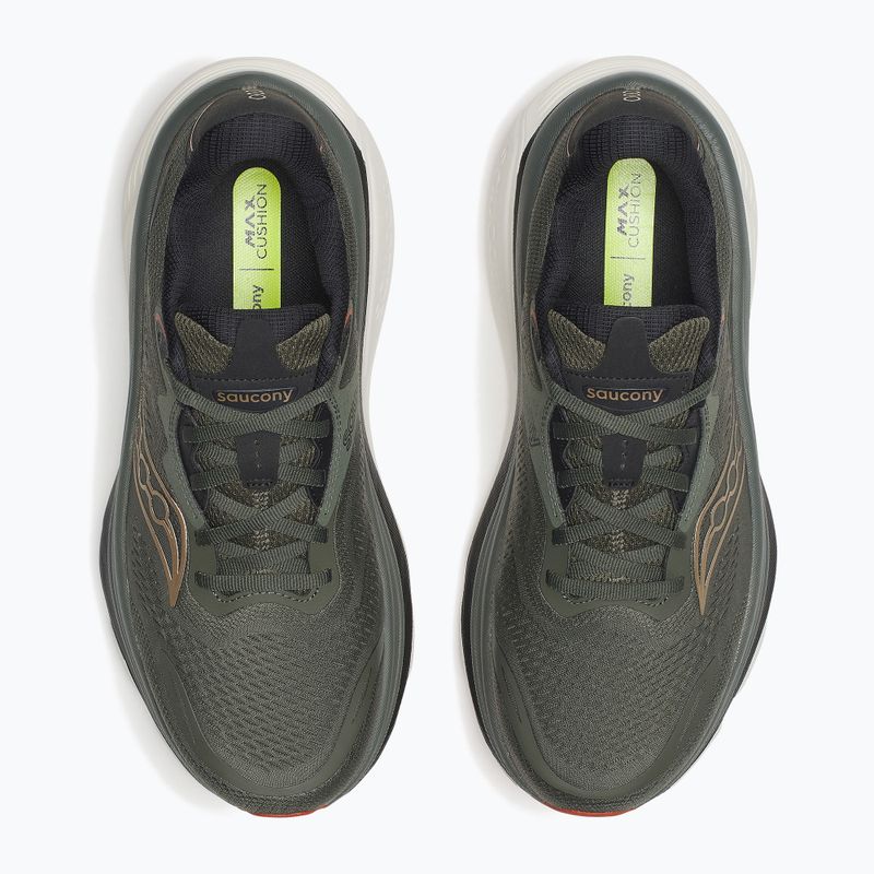 Buty do biegania męskie Saucony Hurricane 26 fatigue/black 6