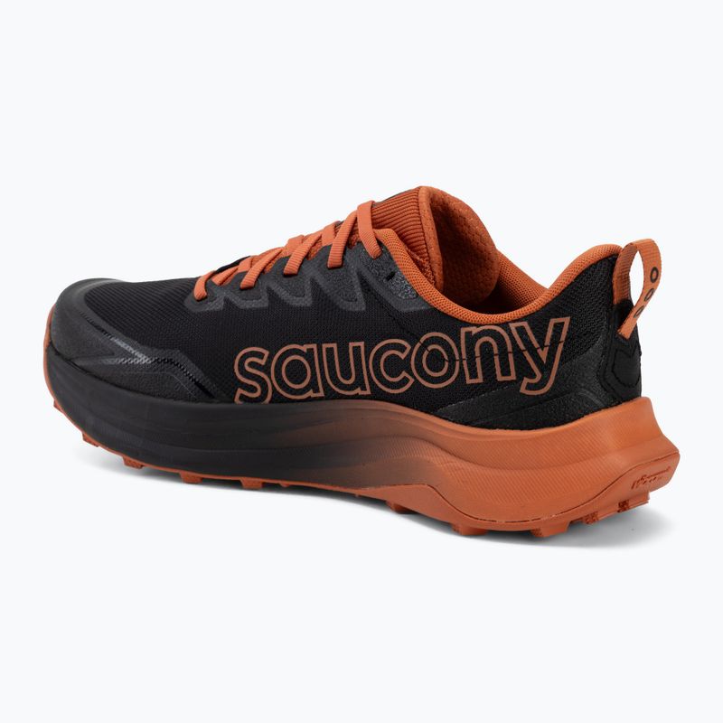 Buty do biegania męskie Saucony Peregrine 16 black/rust 3