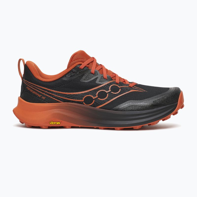 Buty do biegania męskie Saucony Peregrine 16 black/rust