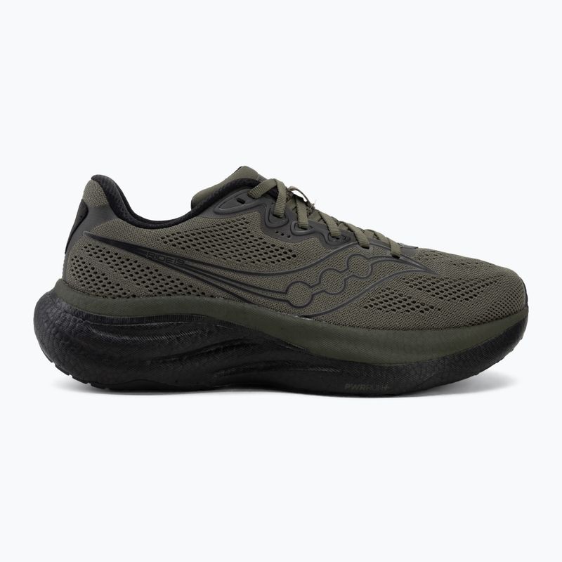 Buty do biegania męskie Saucony Ride 19 fatigue/black 2