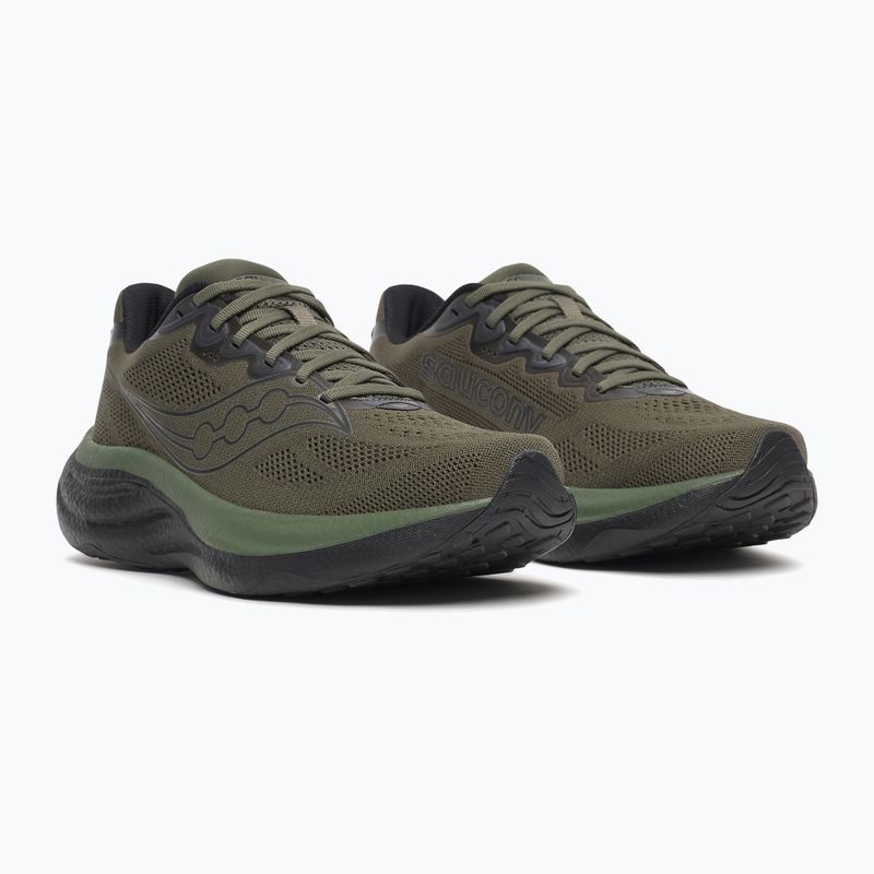 Buty do biegania męskie Saucony Ride 19 fatigue/black 3