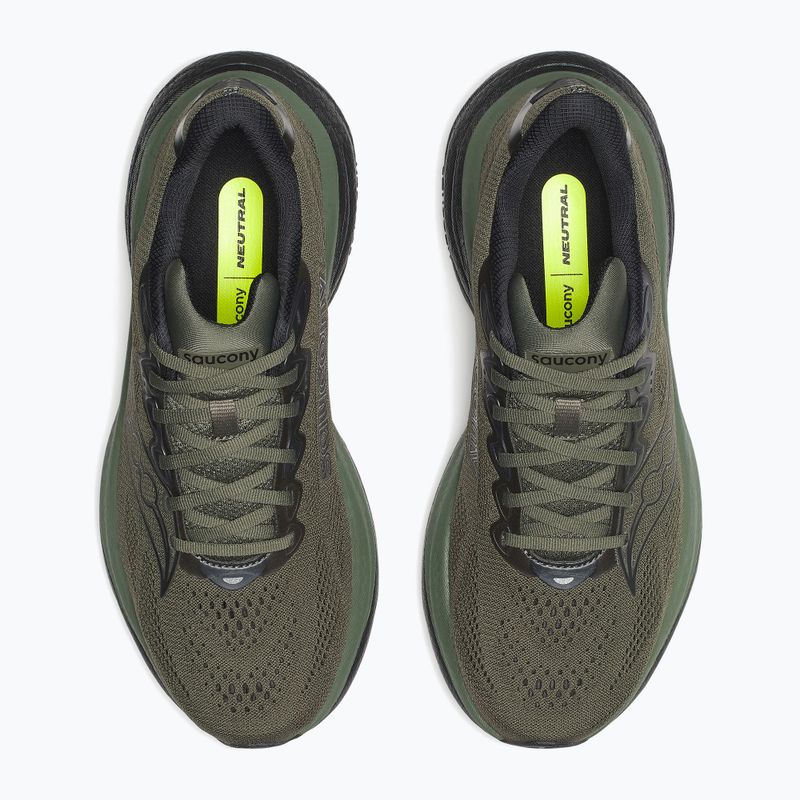 Buty do biegania męskie Saucony Ride 19 fatigue/black 6