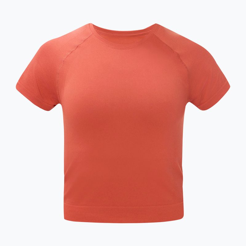 Koszulka do jogi damska Sweaty Betty Athlete Crop Seamless Workout terrazzo red 6