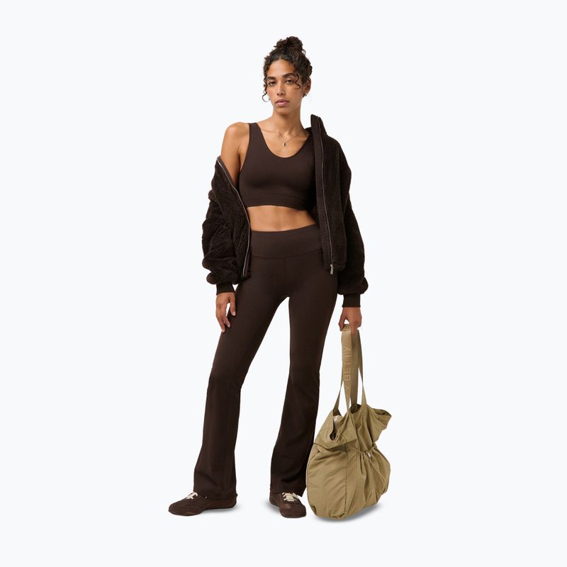 Biustonosz treningowy Sweaty Betty Stamina Seamless Scoop espresso brown 2