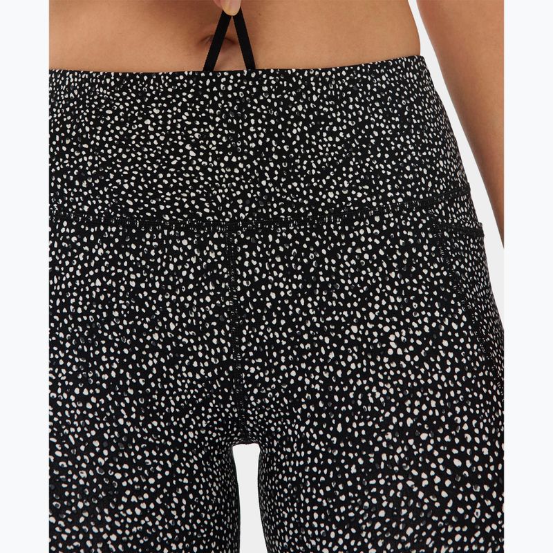 Legginsy treningowe damskie Sweaty Betty Power Workout 7/8 black micro dot print 4