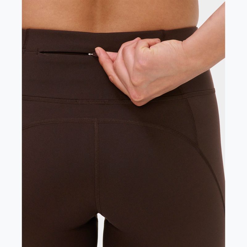 Legginsy treningowe damskie Sweaty Betty Power Workout 7/8 espresso brown 7