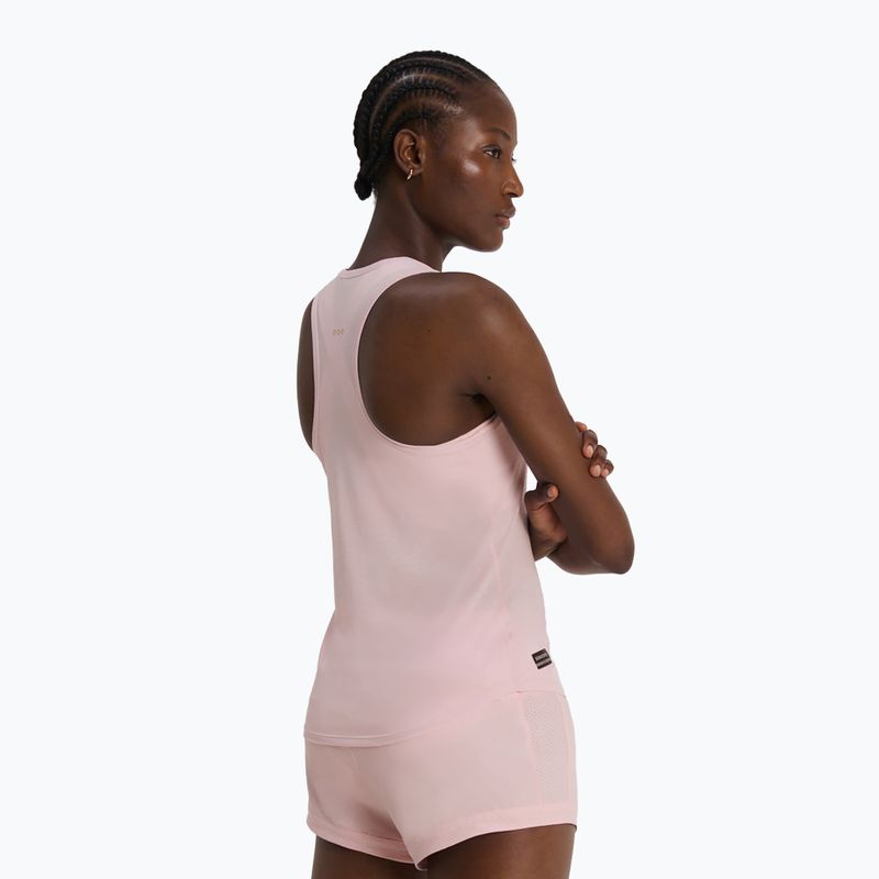 Koszulka do biegania damska Saucony Stopwatch Singlet silk heather 3