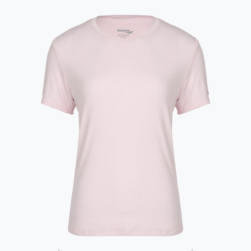 Koszulka do biegania damska Saucony Stopwatch silk heather