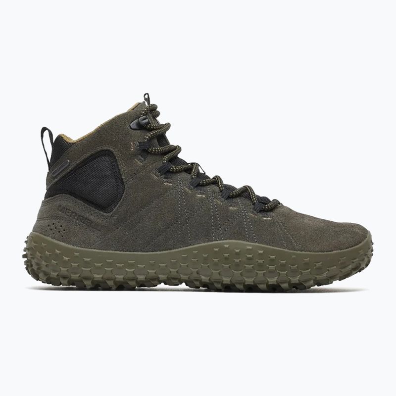 Buty barefoot męskie Merrell Wrapt Mid WP beluga 2