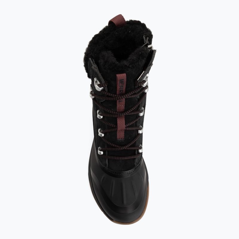 Śniegowce damskie Merrell Siren 4 Thermo Lace WP black 5