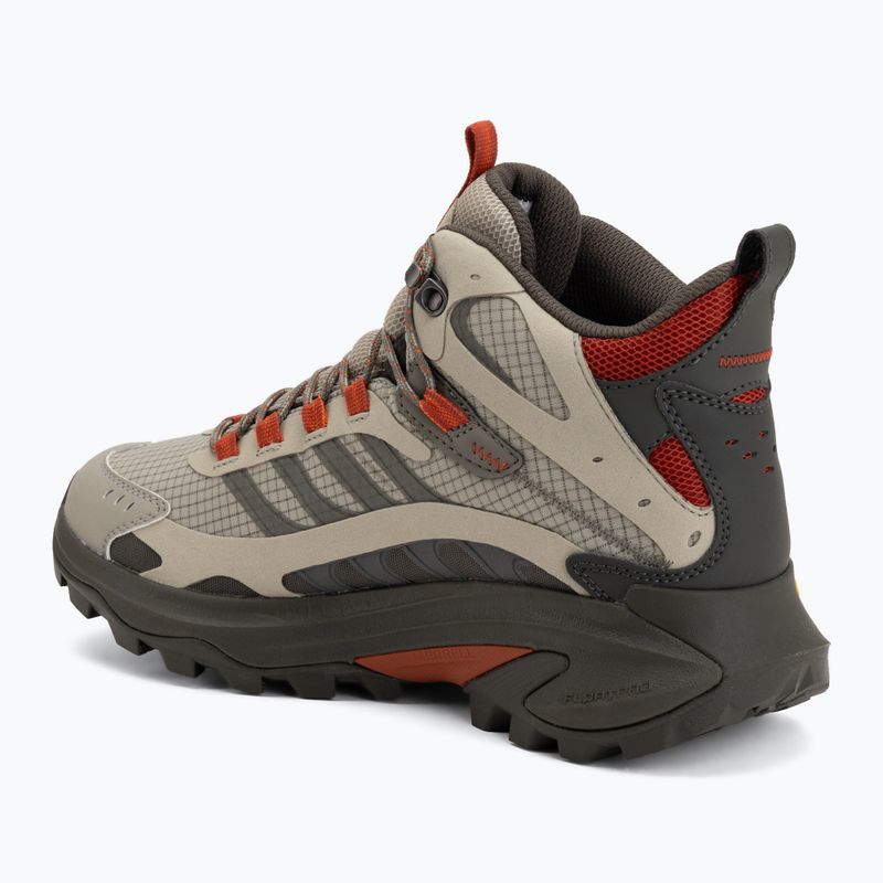 Buty turystyczne męskie Merrell Moab Speed 2 Mid GTX diorite/ember 3