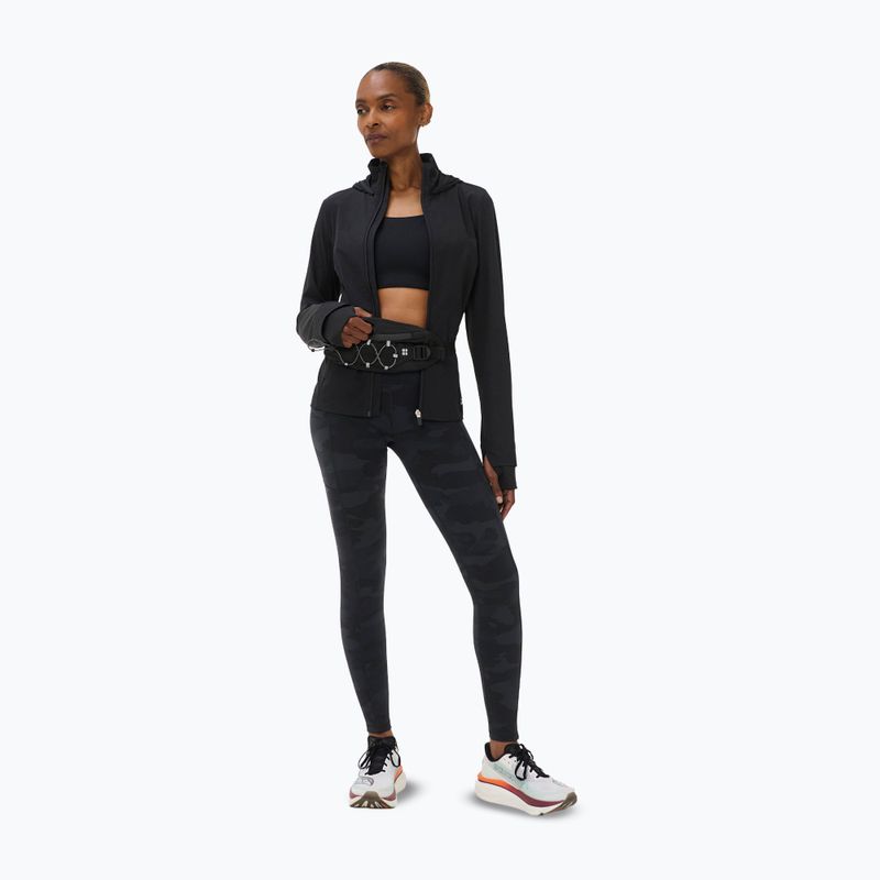 Legginsy treningowe damskie Sweaty Betty Power Piping Workout 7/8 ultra black camo print 4