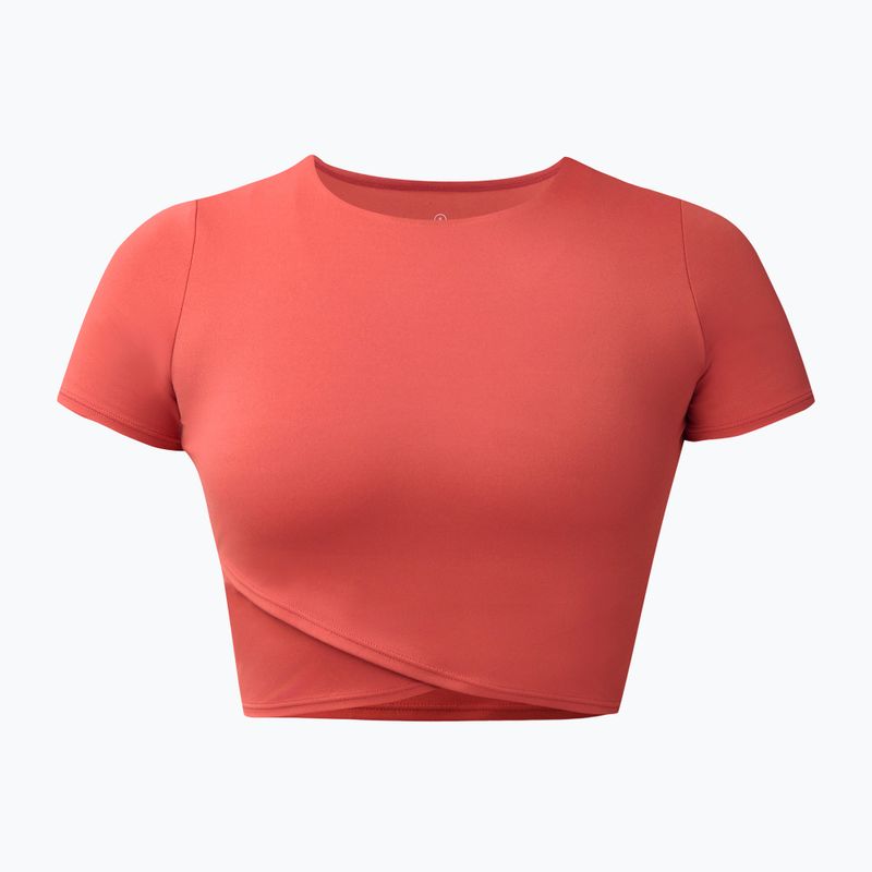 Koszulka do jogi damska Sweaty Betty All Day Wrap terrazzo red 6