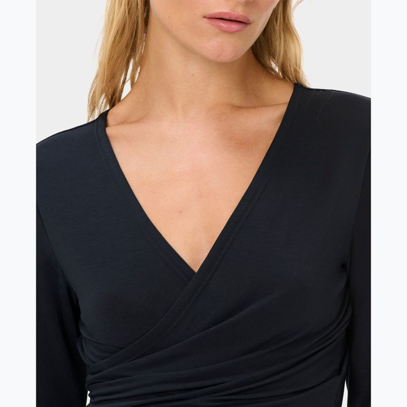 Longsleeve damski Sweaty Betty Soft Flow Studio Wear Your Way black 6