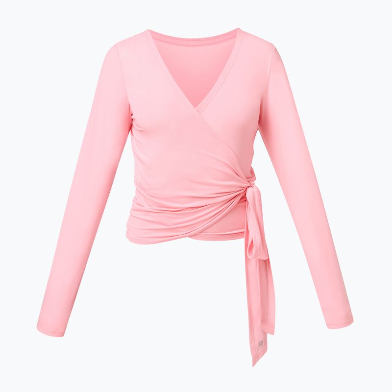 Longsleeve damski Sweaty Betty Soft Flow Studio Wear Your Way deco pink 8