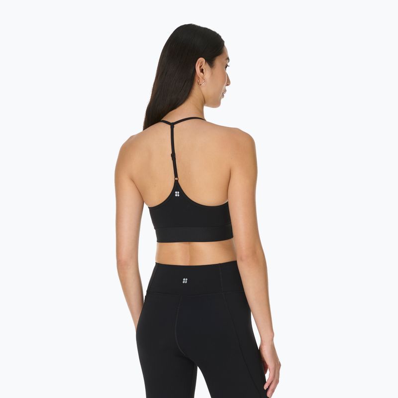 Biustonosz treningowy Sweaty Betty Ultimate Studio Ribbed black 3