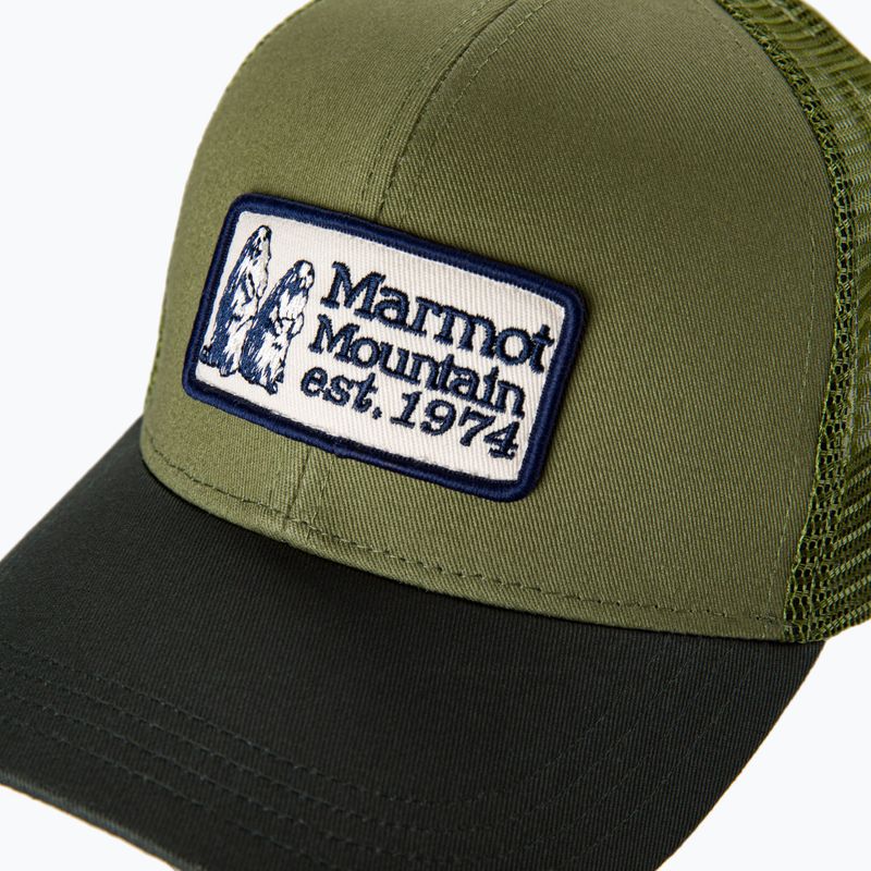Czapka z daszkiem męska Marmot Retro Trucker foliage/nori 3