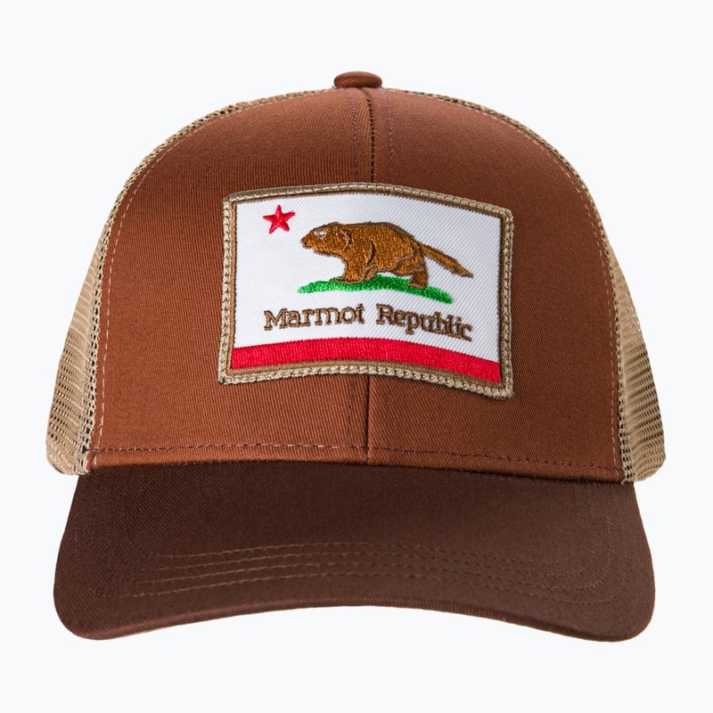 Czapka z daszkiem męska Marmot Retro Trucker picante/whiskey brown 2