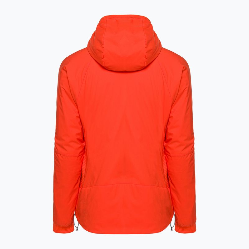 Kurtka hybrydowa damska Marmot Novus LT Hybrid Hoody red sun 2