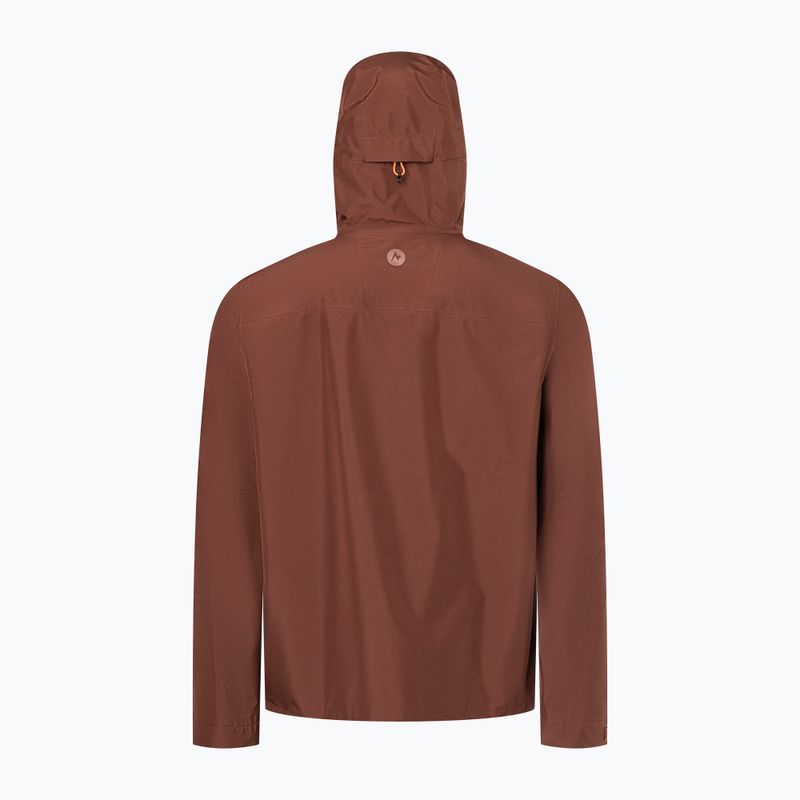 Kurtka przeciwdeszczowa męska Marmot Minimalist Gore Tex whiskey brown 2