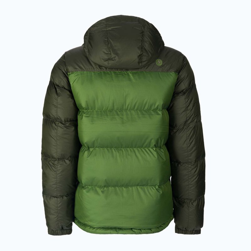 Kurtka puchowa męska Marmot Guides Down Hoody foliage/nori 2