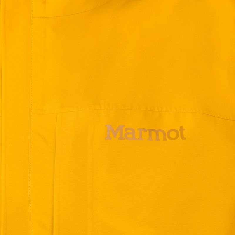 Kurtka przeciwdeszczowa męska Marmot Minimalist Gore Tex yellow gold 3