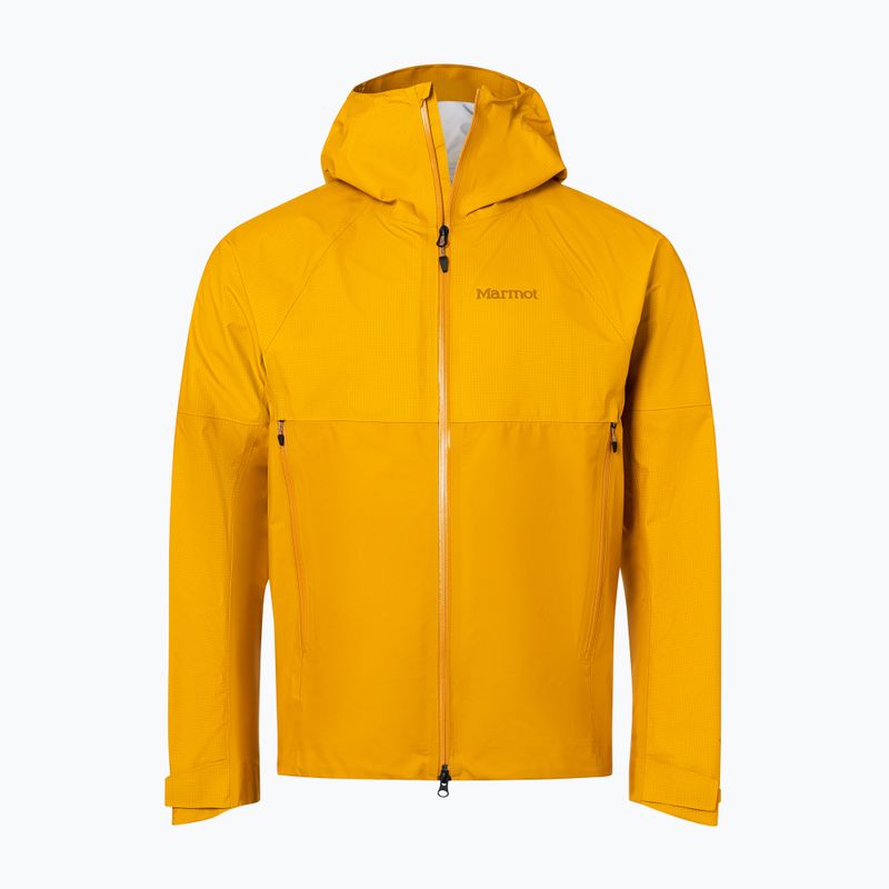 Kurtka przeciwdeszczowa męska Marmot Mitre Peak Gore Tex yellow gold