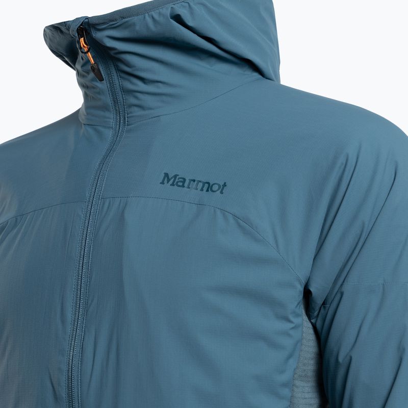 Kurtka hybrydowa męska Marmot Novus LT Hybrid Hoody dusty teal 3