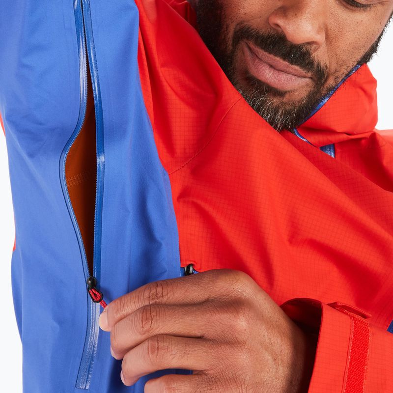 Kurtka przeciwdeszczowa męska Marmot Mitre Peak Gore Tex victory red/trail blue 4