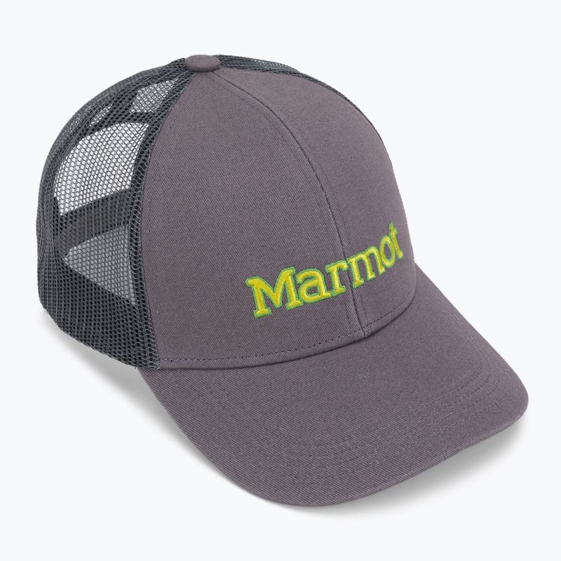 Czapka z daszkiem Marmot Retro Trucker steel onyx