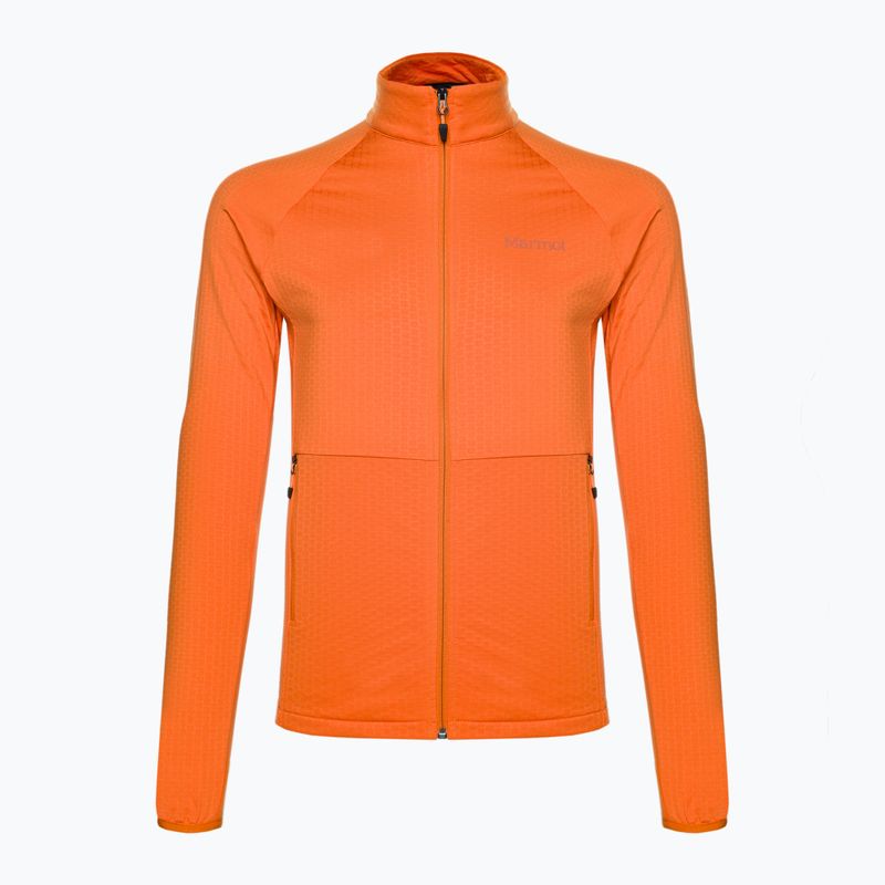 Bluza trekkingowa męska Marmot Leconte Fleece tangelo