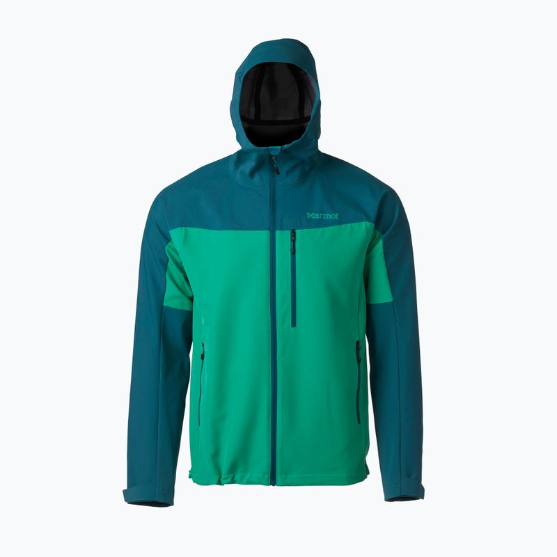 Kurtka softshell męska Marmot Rom Gore Tex dark jungle / clover 7