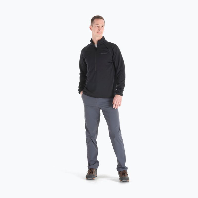 Bluza polarowa męska Marmot Leconte Fleece 1/2 Zip black 2