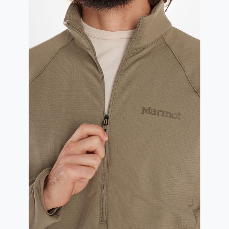 Bluza polarowa męska Marmot Leconte Fleece 1/2 Zip vetiver 4