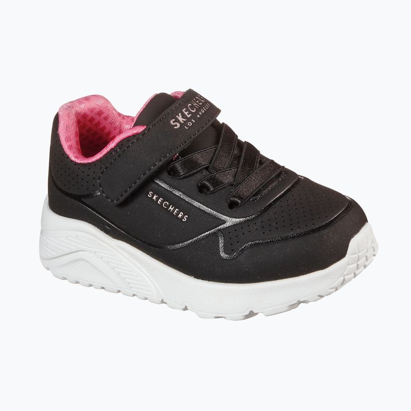 Buty dziecięce SKECHERS Uno Lite black/rose gold 8