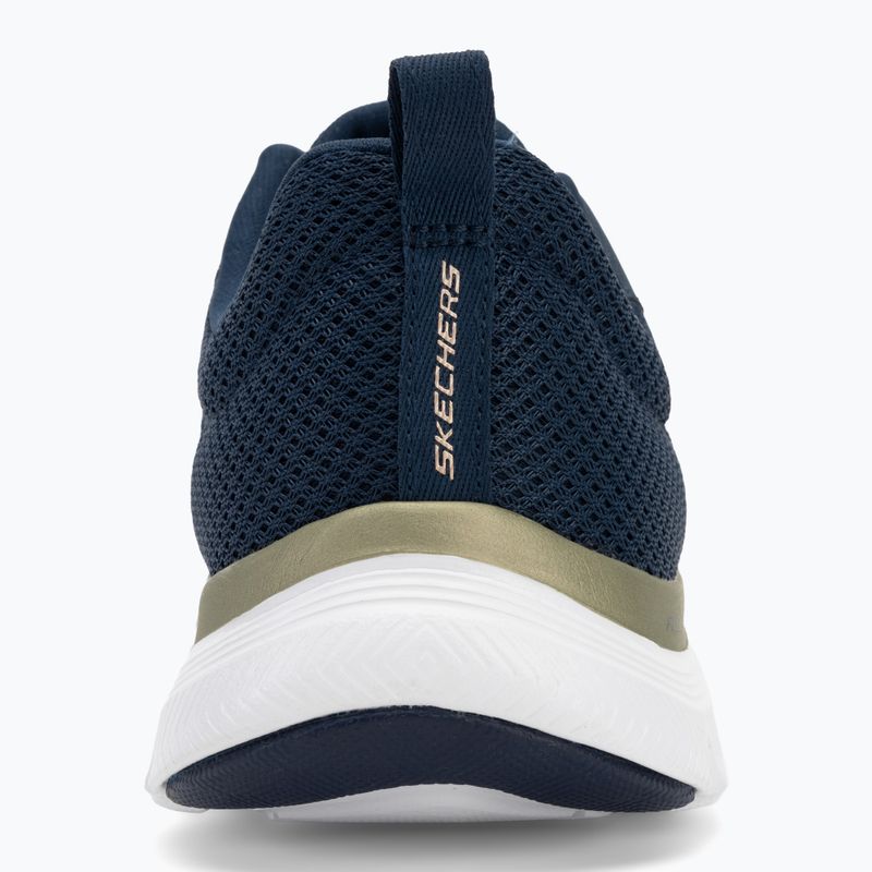 Buty damskie SKECHERS Flex Appeal 4.0 Brilliant View navy/gold 6