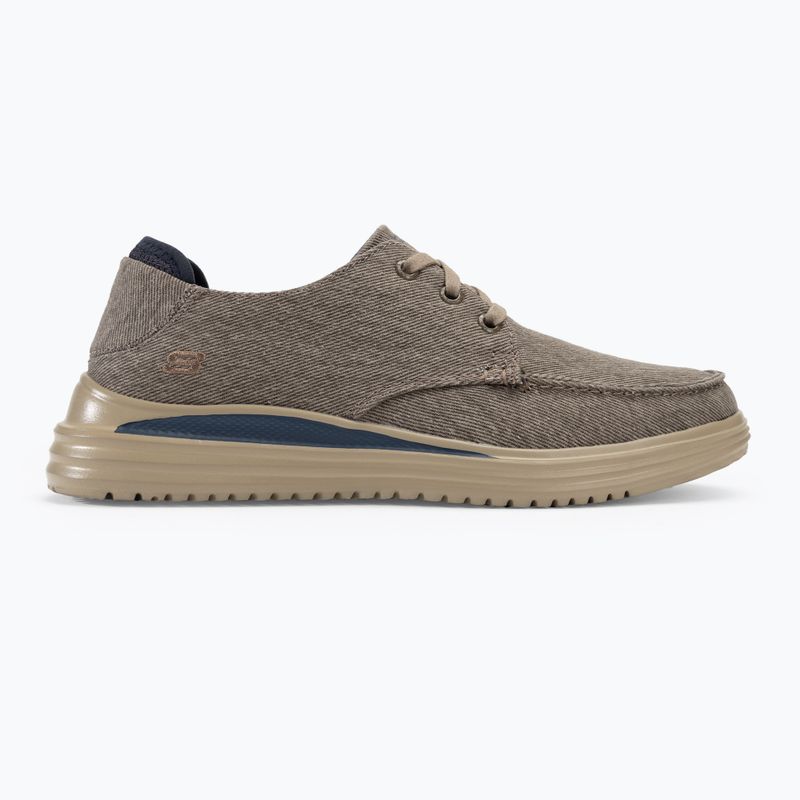 Buty męskie SKECHERS Proven Forenzo khaki 2