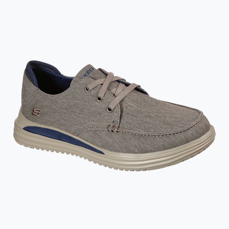 Buty męskie SKECHERS Proven Forenzo khaki 8